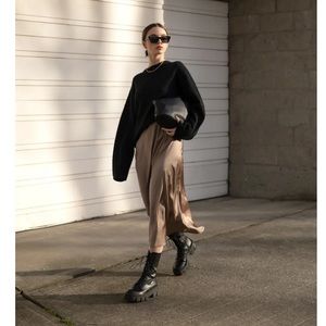 Oak and Fort Silk Skirt